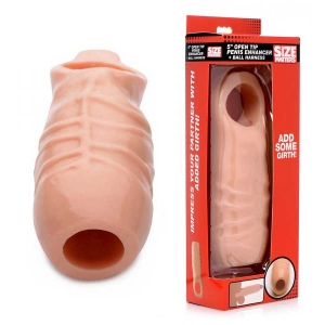 5 Inch Open Tip Thick Dick Girth Enhancer Extension by Size Matters Main Image