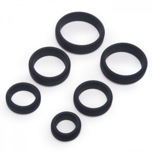 Comfort Fit Silicone Cock Ring Set Main Image