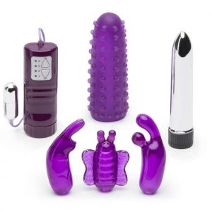 Turn Me On Clitoral Vibrator Kit (6 Piece) Main Image