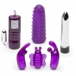 Turn Me On Clitoral Vibrator Kit (6 Piece) Main Image
