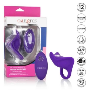 Silicone Remote Controlled Vibrating Orgasm Cock Ring by Cal Exotics Main Image