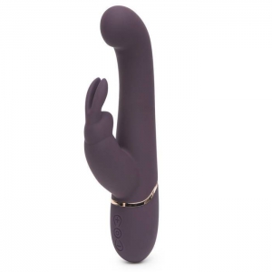 Fifty Shades Freed Come to Bed Rechargeable Slimline Rabbit Vibrator Main Image