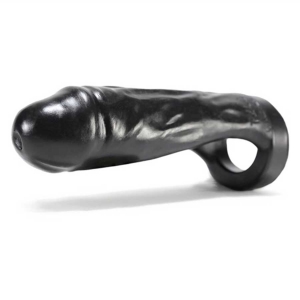 Silicone Thug Black Double Penetration Cock Ring Main Image