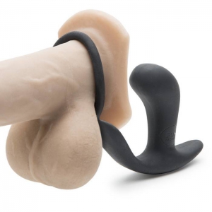 Bootie Ring Silicone Prostate Stimulator with Cock Ring Main Image