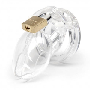 CB-6000S Short Male Chastity Cage Main Image