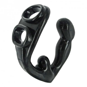 Rogue Erection Enhancer Cock & Ball Sling Anal Plug by Master Series Main Image
