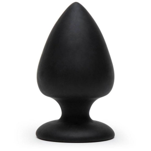 XL Butt Plug | Black Big Boy Silicone Anal Toy for Men Main Image