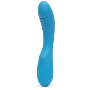 Deep Blue G Silicone G-Spot Vibrator Main Image