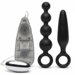 Booty Call Powerful Vibrating Butt Plug Kit Main Image