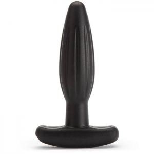 Bi-Polar Electrosex Silicone Noir Rocker Small Butt Plug Main Image