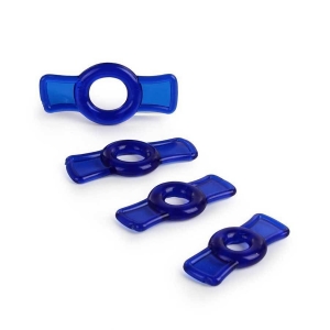 Tools Soft and Stretch Cock Ring Set 4 Pack for Men Main Image