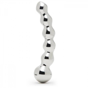 Desire Luxury Beaded Stainless Steel Dildo Main Image