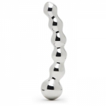 Desire Luxury Beaded Stainless Steel Dildo Main Image