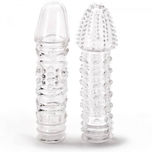 Twin Teasers Textured Penis Sleeves Main Image