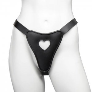 Deluxe Leather Lockable Female Chastity Belt Main Image