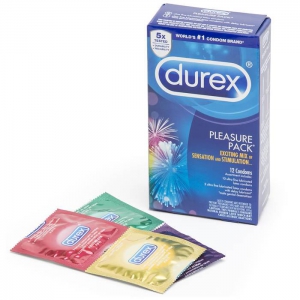 Pleasure Pack Assorted Condoms (12 Count) Main Image