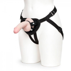 Lifelike Lover Classic Realistic Dildo Harness Kit 6 Inch Main Image