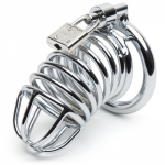 Deluxe Chastity Cock Cage Main Image