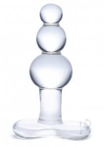 Beaded Glass Butt Plug W- Base 4 Main Image
