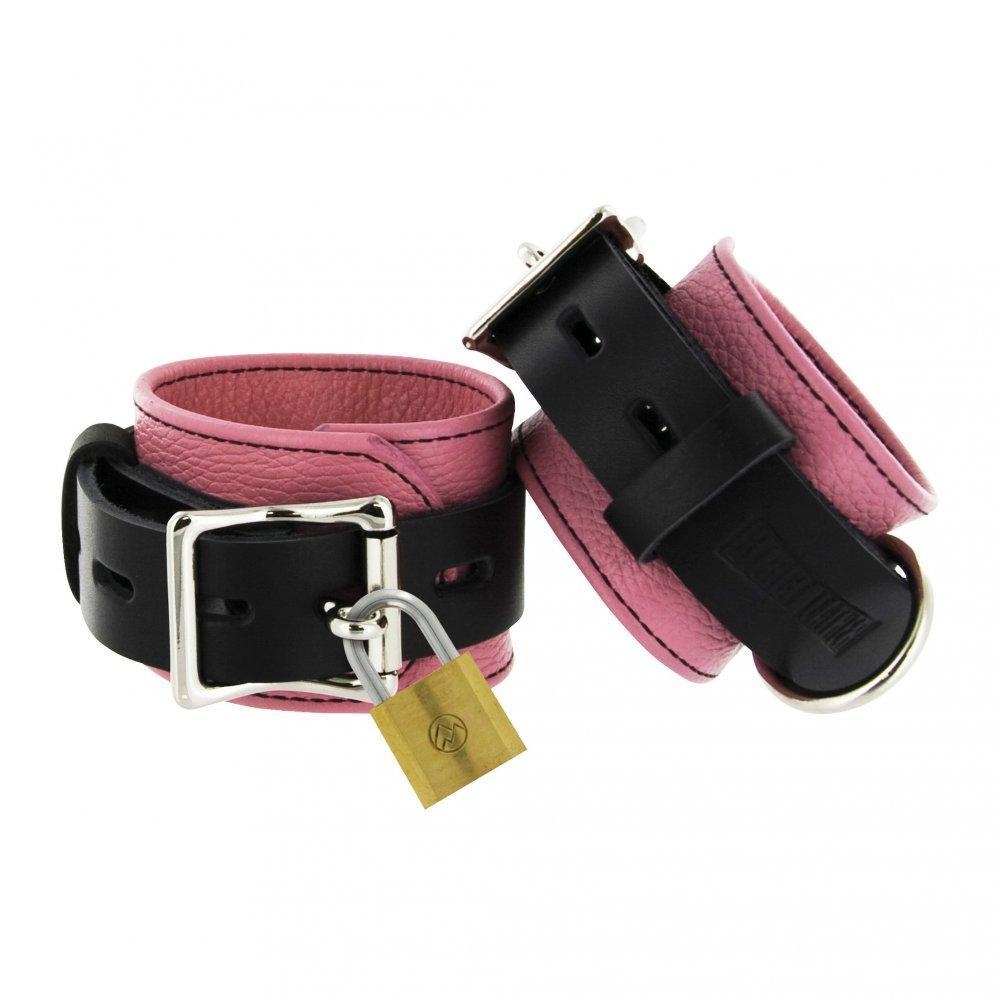 Deluxe Locking Wrist Cuffs Image 0
