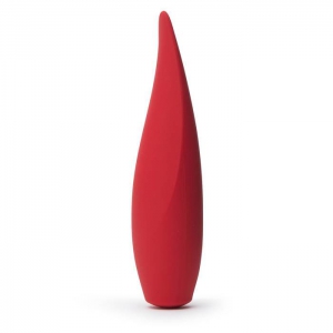 Red Hot Rechargeable Silicone Flickering Tongue Vibrator Main Image