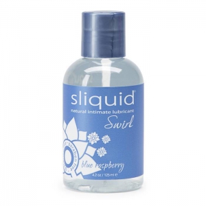 Swirl Blue Raspberry Flavored Lubricant Main Image