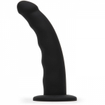 Sensual Waves Silicone Suction Cup Dildo 7 Inch Main Image