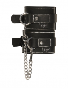 Edge Lined Leather Wrist Restraints Main Image