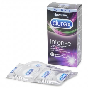 Intense Ribbed and Dotted Condoms Main Image