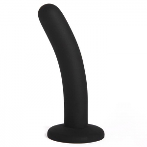 Slimline Silicone Suction Cup Dildo 5 Inch Main Image