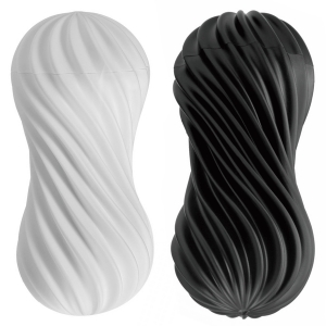 Flex |  Spinning and Flexible Stroker Black/White Main Image