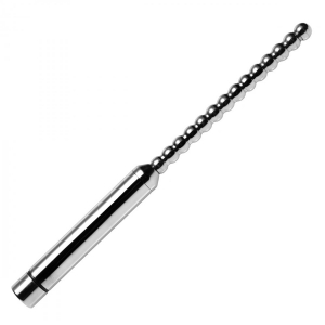 Stainless Steel Vibrating Beaded Urethral Sound Main Image
