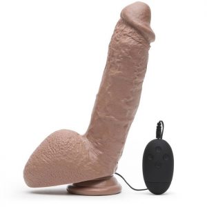 Shane Diesel Vibrating Realistic Suction Cup Dildo with Balls 10 Inch Main Image