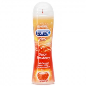 Play Saucy Strawberry pleasure gel Main Image
