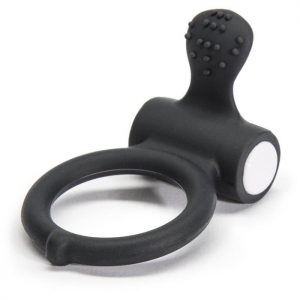 Vibrating Cock Ring with Clitoral Stimulator Main Image