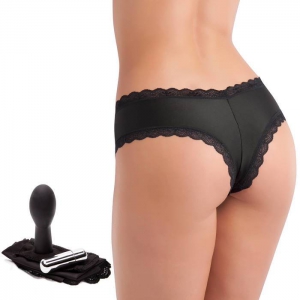Love Rider Vibrating Panties with Dildo Main Image