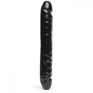 Classic Black Double-Ended Dildo  Main Image