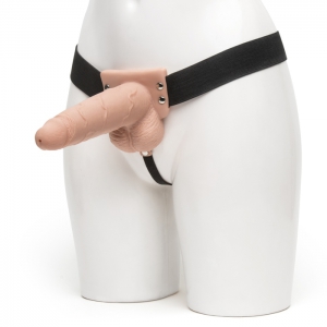 Ejaculating Hollow Strap-On 7.5 Inch Main Image