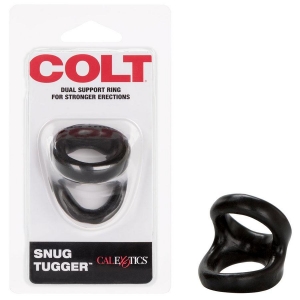 Snug Tugger Penis Ring | Stretchy Double Cock Ring and Ball Strap Main Image