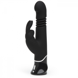 Greedy Girl Thrusting Rabbit Vibrator Main Image