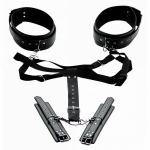 Acquire Easy Access Thigh Harness with Wrist Cuffs Main Image