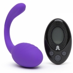 Remote Control Egg Vibrator with Clitoral Stimulator Main Image