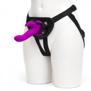 Rechargeable Vibrating Strap-On Harness Set Main Image