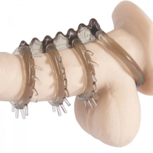 Support Master Triple Ticklers Cock Ring Main Image