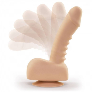 Remote Control Erecting Realistic Dildo Vibrator 6 Inch Main Image