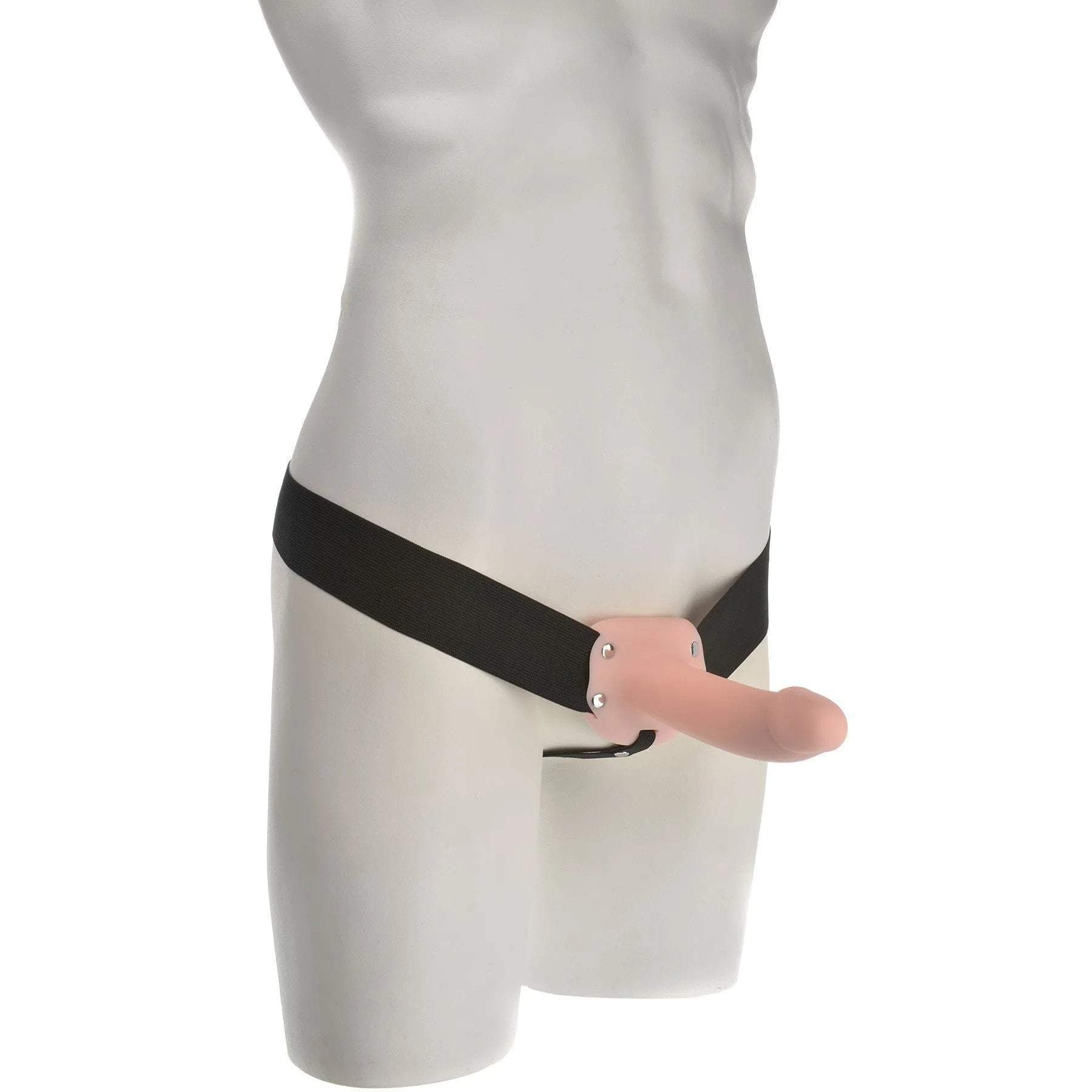 Adam and Eve Flexskin Hollow Strap on Penis Extension Sleeve | Penis Sleeves  / Extenders | WhatToy