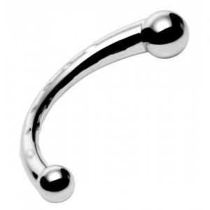 The Chrome Crescent Dildo Main Image