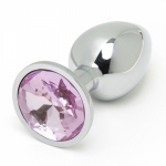 Pink Gem Jeweled Butt Plug 2.5 Inch Main Image