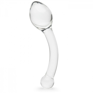 Pure Indulgence Glass Anal Dildo 8 Inch Main Image