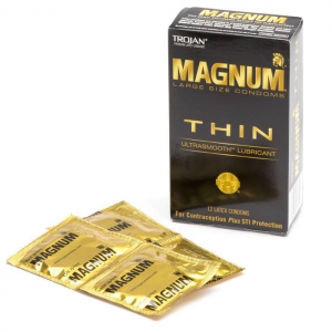 Magnum Large Ultra Thin Condoms (12 Count) Main Image